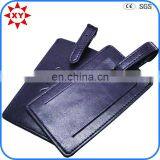 High Quality Personalized Bright Color Leather Luggage Tag thumbnail-6