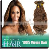 A wide selection of red brown weave Brzailian virgin cuticle aligned hair