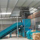 semi-automatic horizontal waste paper packing machine