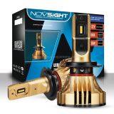 NOVSIGHT 3000K H4 LED H7 H11Automotive Headlight Bulbs 72W 12000LM thumbnail-4