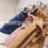 New Arrival Wholesale Boutique Fashion Summer Wear Plain Color Bow Wide Leg Little Kids Children Clothing Girls Short Shorts thumbnail-2