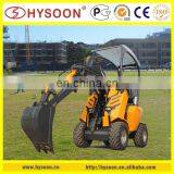 Hot Agricultural Garden Farm Machine Mini Loader Compact Wheel Loader thumbnail-3