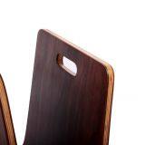 Office Mag Side Table Modern Walnut Accent Table as TV and Laptop Stand thumbnail-3