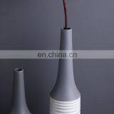 Wholesale Custom Nordic Interior Decoration Ornaments Two-color Unique Design Cheap Ceramic Dried Flower Vase thumbnail-3