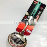 Hanging type stainless steel strainer high quality rimei Antiskid hand handle