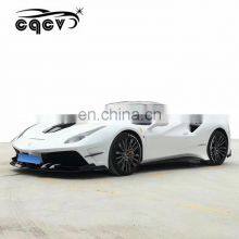 Body Kit for Ferrari 488 in Misha Style Front Bumper Rear Bumper Hood Carbon Fiber Front Lip Rear Lip Side Skirts Fenders thumbnail-4
