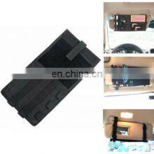 Black Sun Visor Organizer Car Sun Visor Organizer Panel Cd / Id / Card Sunglasses Pen Holder thumbnail-2