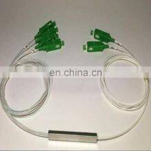 2*4 Fiber Optic Mini Module Blockness Type PLC Optical Splitter 0.9mm SC/LC UPC/APC Connector Singlemode PLC Splitter thumbnail-2