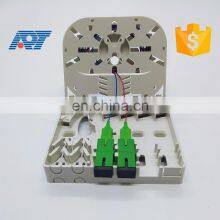 4 Cores Face Pane FTTH Box With SC/APC Simplex Adapter Pigtail