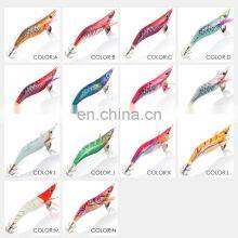 Multiple Colors 18.5g/11cm Hard Fishing Shrimp Baits Luminous Squid Jig Lures thumbnail-3