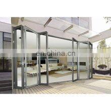 Customized Aluminium Glass bi Fold Doors for Balcony