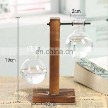 Retro Tabletop Hydroponics Flower Glass Vase thumbnail-4