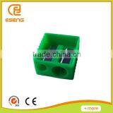 Square Shape Double Blade Plastic Pencil Sharpeners thumbnail-1