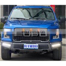 F150 BUMPER HOOD GRILL SIDE SILL FENDER FLARES BODYKIT FACELIFT BODY KIT for FORD F150 2015-2017 thumbnail-2