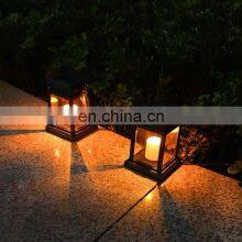 Solar Spotlights Waterproof Outdoor Solar Lantern Lawn Lamp LED Atmosphere Candle Lawn Garden Lights thumbnail-3