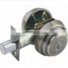 Дверной замок для ванной комнаты и туалета с двойным цилиндром из цинкового сплава thumbnail-1