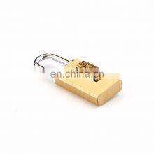Security 21/28 mm Brass Outdoor Die-Cast 4 Digits Brass Combination Padlock for Indoor thumbnail-3