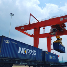 International Logistics Freight Forwarders Door To Station Door To Door China To Russia Sea+Train Multimodal Transport