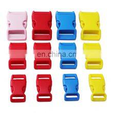 Wholesale Luggage Strap Belt Clip Colorful Curved Plastic Belt Cam Side Release Buckle For Handbag thumbnail-2