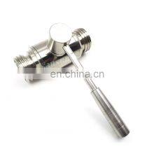 1.5 Inch 2 Way Male ss Ball Valve thumbnail-3