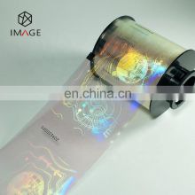 Custom Transparent Thermal Transfer Hologram Ribbon for PVC ID Cards