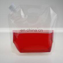 Customized Take Out Package Juice Packing Pouch Drink Packaging Spout Liquid Bag Water Bags thumbnail-2