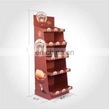 Hot Hot Sale Supermarket Promotional Paper Displayed Stand Cardboard Cabinet Stand Shelf Advertising Display Racks thumbnail-4