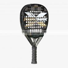 Customize Design 100% Carbon Fiber 3K 12K 18K 38MM Thickness Padel Tennis Racket thumbnail-2
