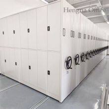 Manual Mobile Shelving | Rolling File Storage System on Tracks thumbnail-4
