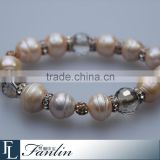 Hot sale unique freshwater pearl bracelet jewelry