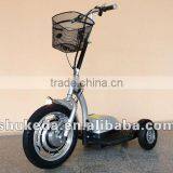 20~30km Range Per Charge Electric Scooter, Three Wheel Electric Scooter