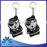 Promotion Sale 3d Rubber Keychain With Customized Logo
