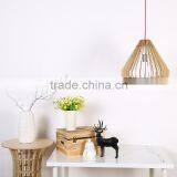 2016 Hot Sale Dining Room Pendant Light Modern Wooden Lamp JK-8005B-13 LED Pendant Light