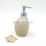 Trilateral Polyresin Sandstone Bathroom Accessories Set for Hotel and Home thumbnail-2