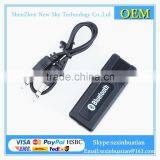 2in1 Dual Taps Bluetooth Receiver 3.5mm USB Stereo Mini Bluetooth Music Receiver thumbnail-2