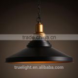 vintage black and golden large hanging lamp for modern kitchen design china supplier