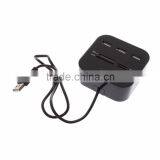 All in One Multi-card Card Reader With 3 Ports USB 2.0 Hub Combo for MMC/M2/MS Wholesale thumbnail-4