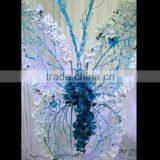 Wedding Celebration Deocration Decorative Big Glitter Butterfly With Beautiful Flower Decoration for Wedding thumbnail-2