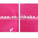 QXSH0019 Floppy Panama Hat New Summer Straw Hat With Flower Beach Hat thumbnail-5