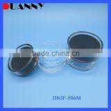 High Quality Black Cap Bottles Cosmetic Jar Acrylic Cosmetic Bottles thumbnail-3