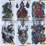 Men Body Tattoos Flash Waterproof Disposable Golden Tattoo Sticker Water Transfer Temporary Tattoo Wholesale Customized thumbnail-4
