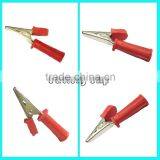 Wholesale Black and Red Rubber Stainless Steel Alligator Clip thumbnail-4