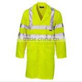 EN20471 2016 Green 100% Polyester 3M Reflective Raincoat Quality Choice thumbnail-6