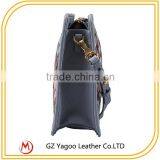 Latest Handicraft Acrylic Leather Clutch Bag thumbnail-4