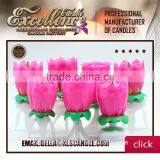 the Most Popular MUSIC Birthday Lotus Flower Candle Export in 2015 thumbnail-1
