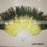 Dance Costume Peacock Feather Fan LZCXYM0018 thumbnail-1
