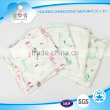 Hot sale 70%bamboo 30%cotton muslin wraps fabric baby diapers