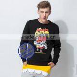 Custom 100% Fleece Polyester Men Wholesale Hoodie Sweatshirts thumbnail-4