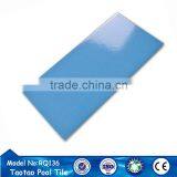 240*115 Wholesal Rectangular Abov Ground Blue Swim Pool Tile Price