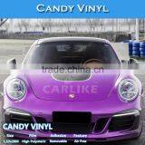 CARLIKE Stylish Matt/Glossy Candy Rose Vinyl Decorative Stickers for Car Design thumbnail-3